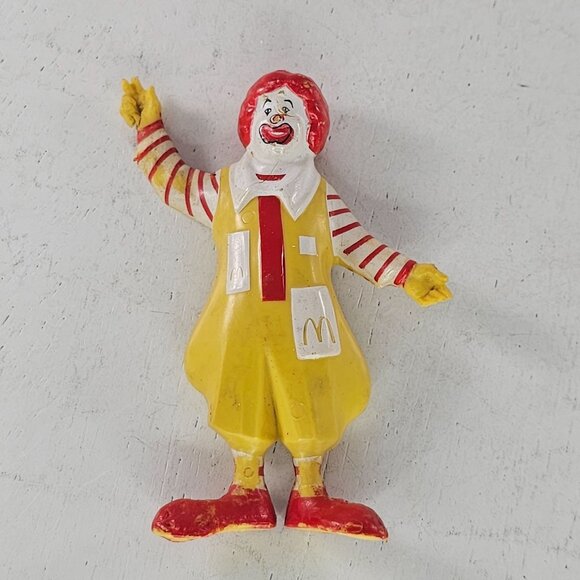 Vintage 1985 McDonalds Ronald McDonald Figurine Plastic Toy Collectible - Picture 1 of 7